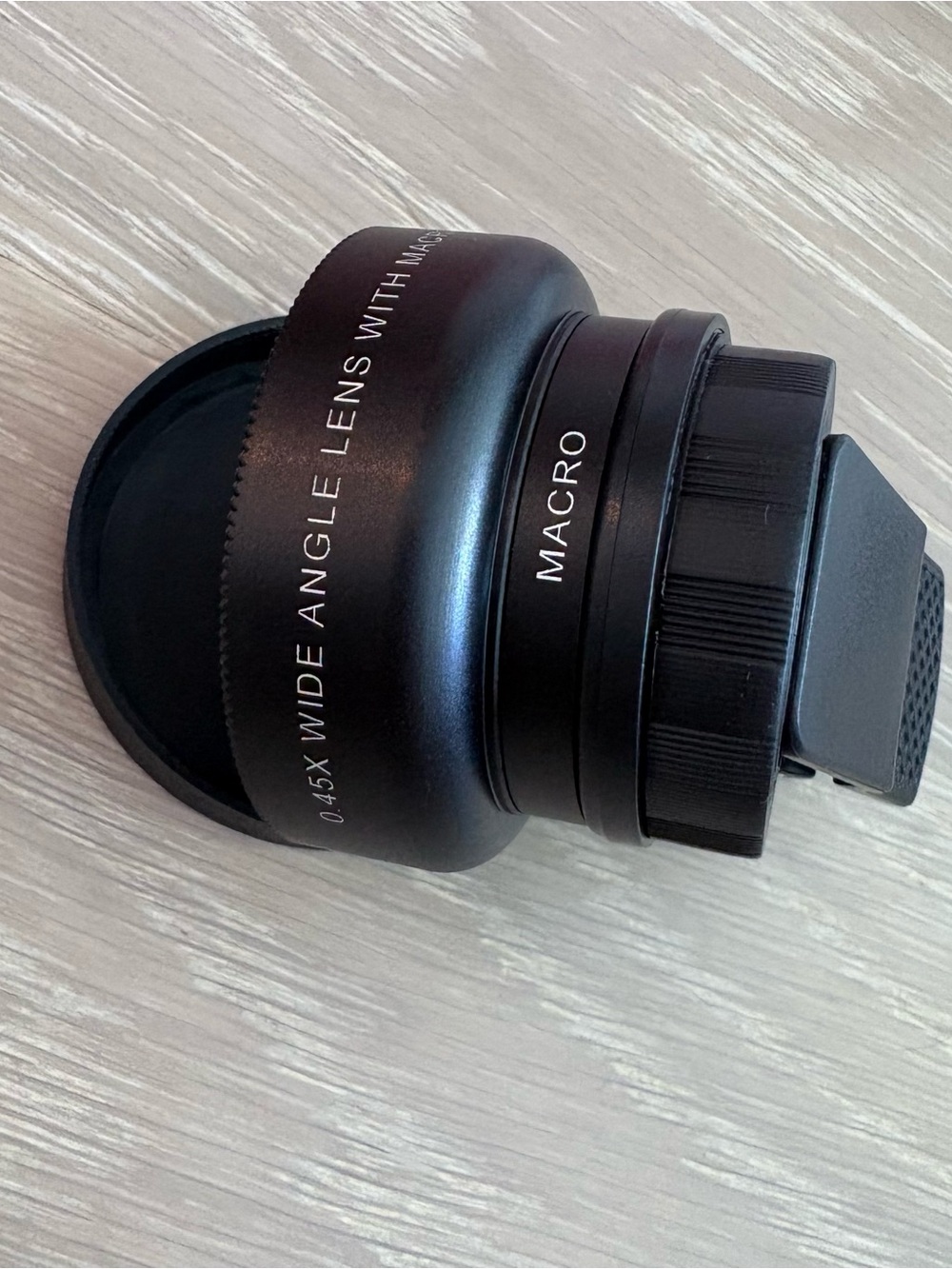 Macro Wide Angle Camera Lens - Black